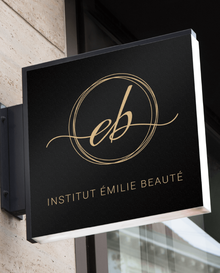 emilie beauté institut logo enseigne