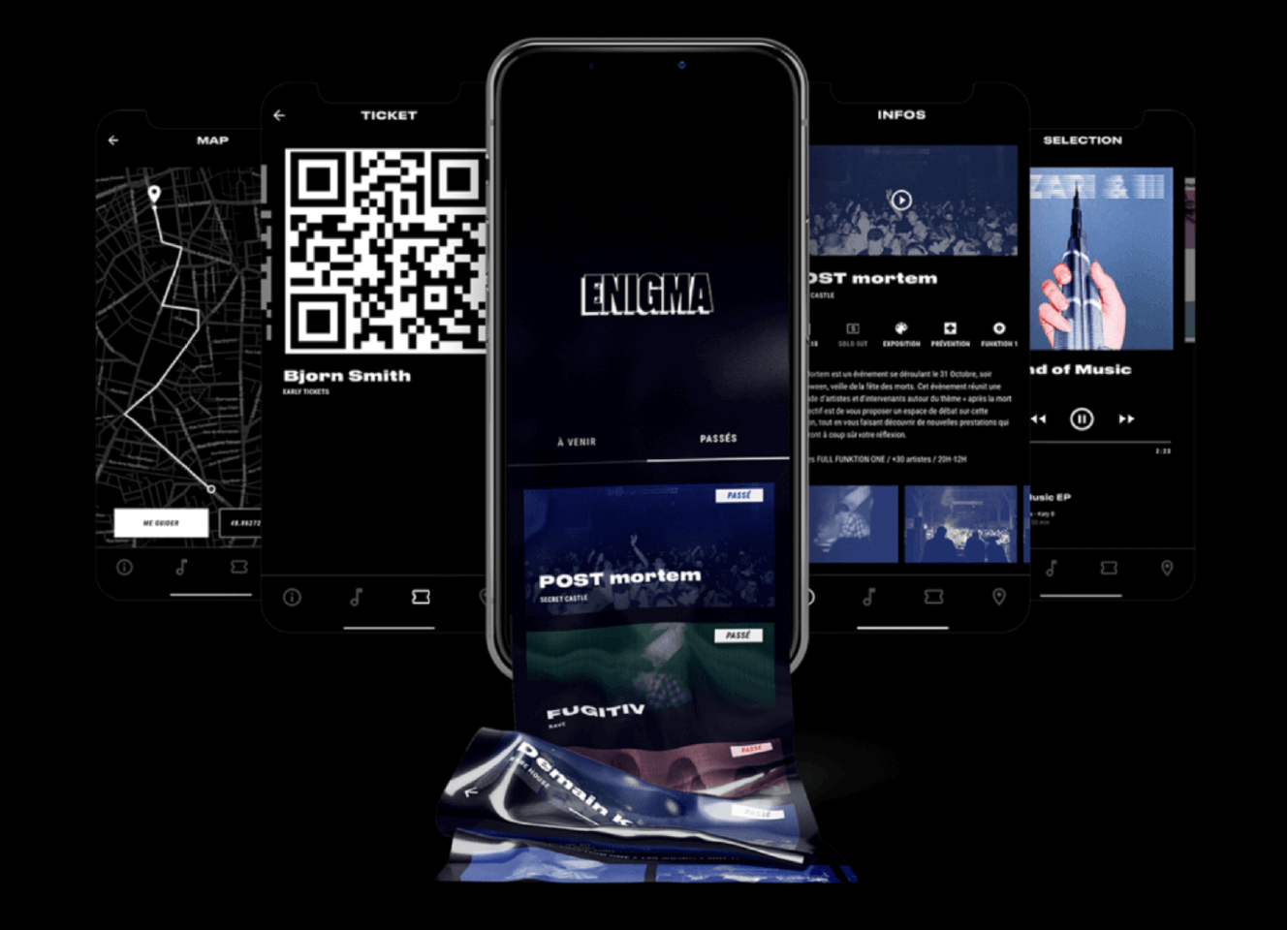 enigma application mobile