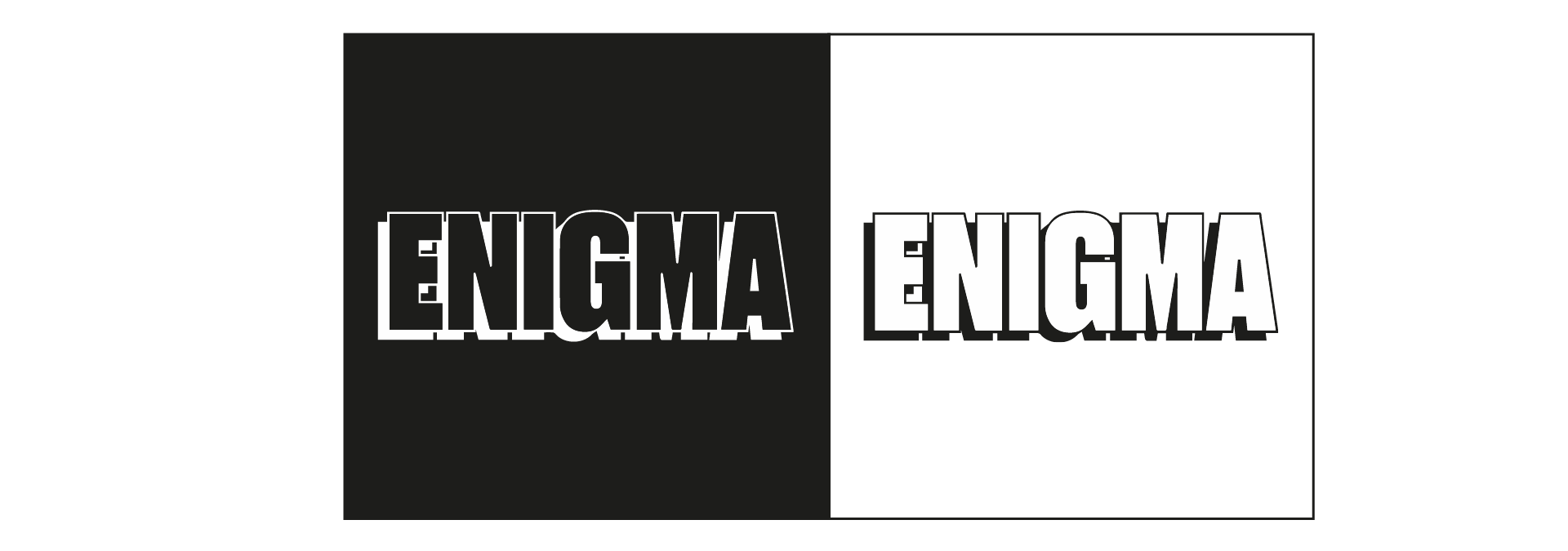 enigma application mobile logo